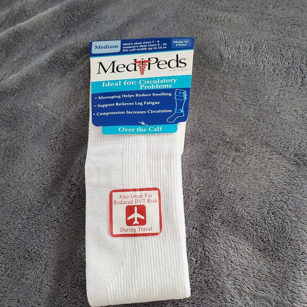 NEW Compression socks white